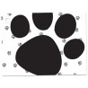 Polka dot card
