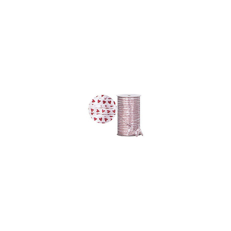 Red heart ribbon