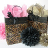 Leopard party bags