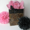 Leopard party bags