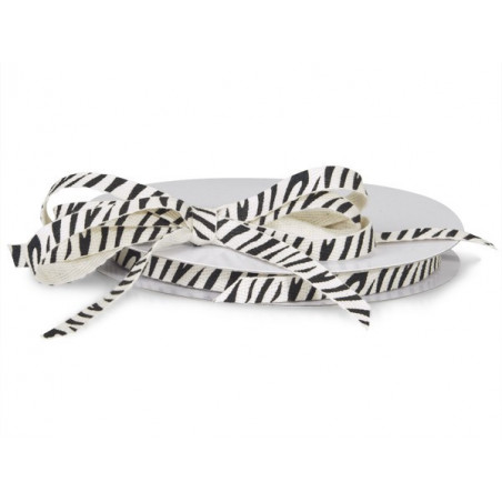 Zebra cotton ribbon Zebra cotton ribbon