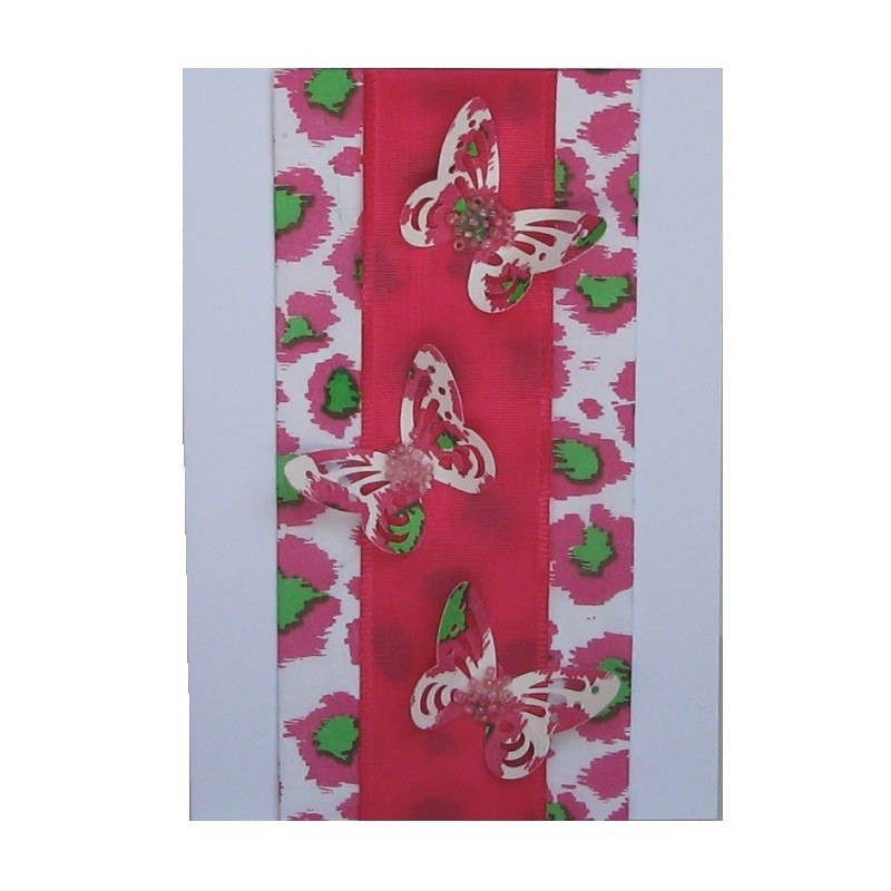Pink Leopard card