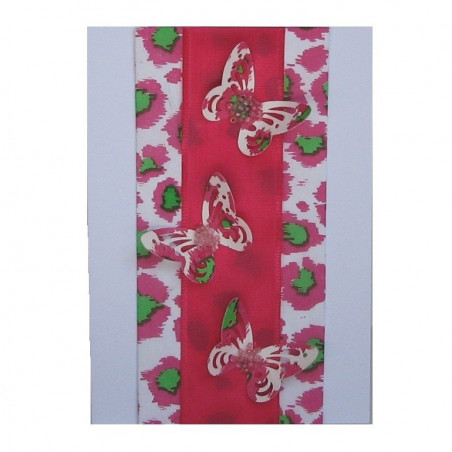 Pink Leopard card