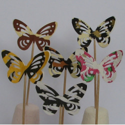Butterfly cake topper