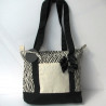 Zebra Canvas Bag
