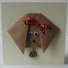 Puppy dog charm card