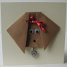 Puppy dog charm card