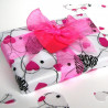 Pink zebra heart gift pack