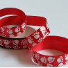 High gloss Paw print ribbon