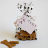Valentine paw print party bags