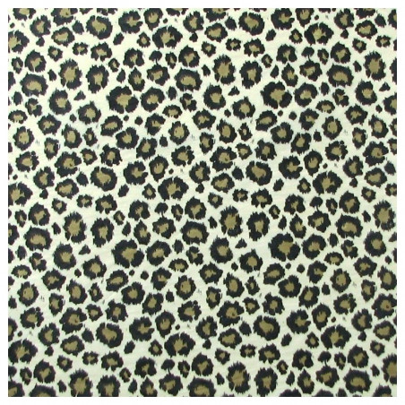 Gold leopard tissue
